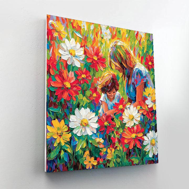 Garden Of Love Painting Number Kit