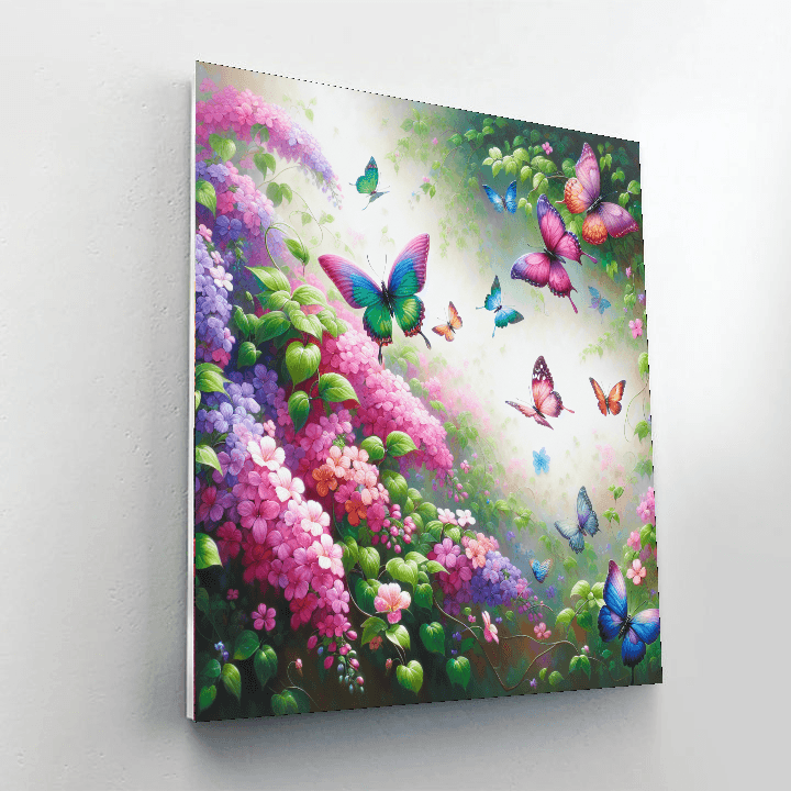 Butterfly Whispers Painting Number Kit