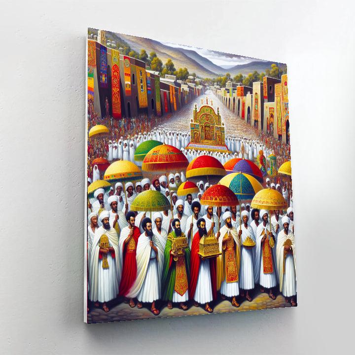 Timkat Festival - Lalibela Paint By Numbers Kits