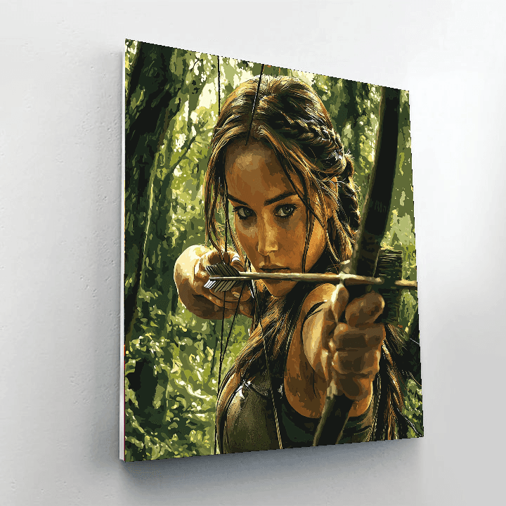 Jennifer Lawrence: The Katniss Conqueror Paint By Numbers