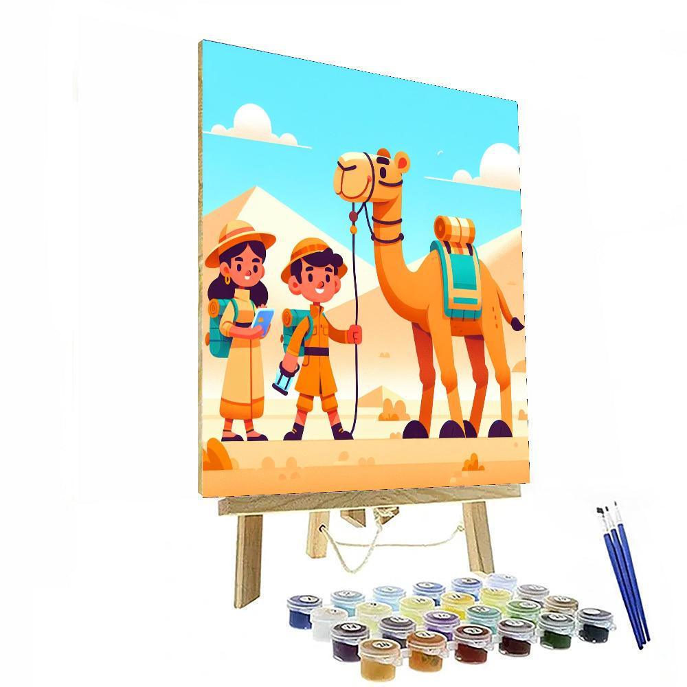 Desert Discovery Paint By Numbers Art