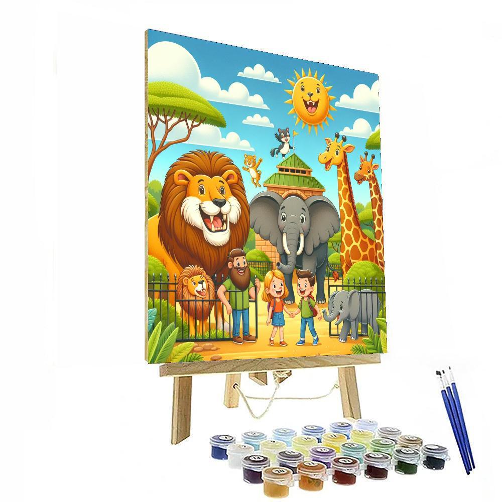 Fantasy Zoo Adventures Paint By Number