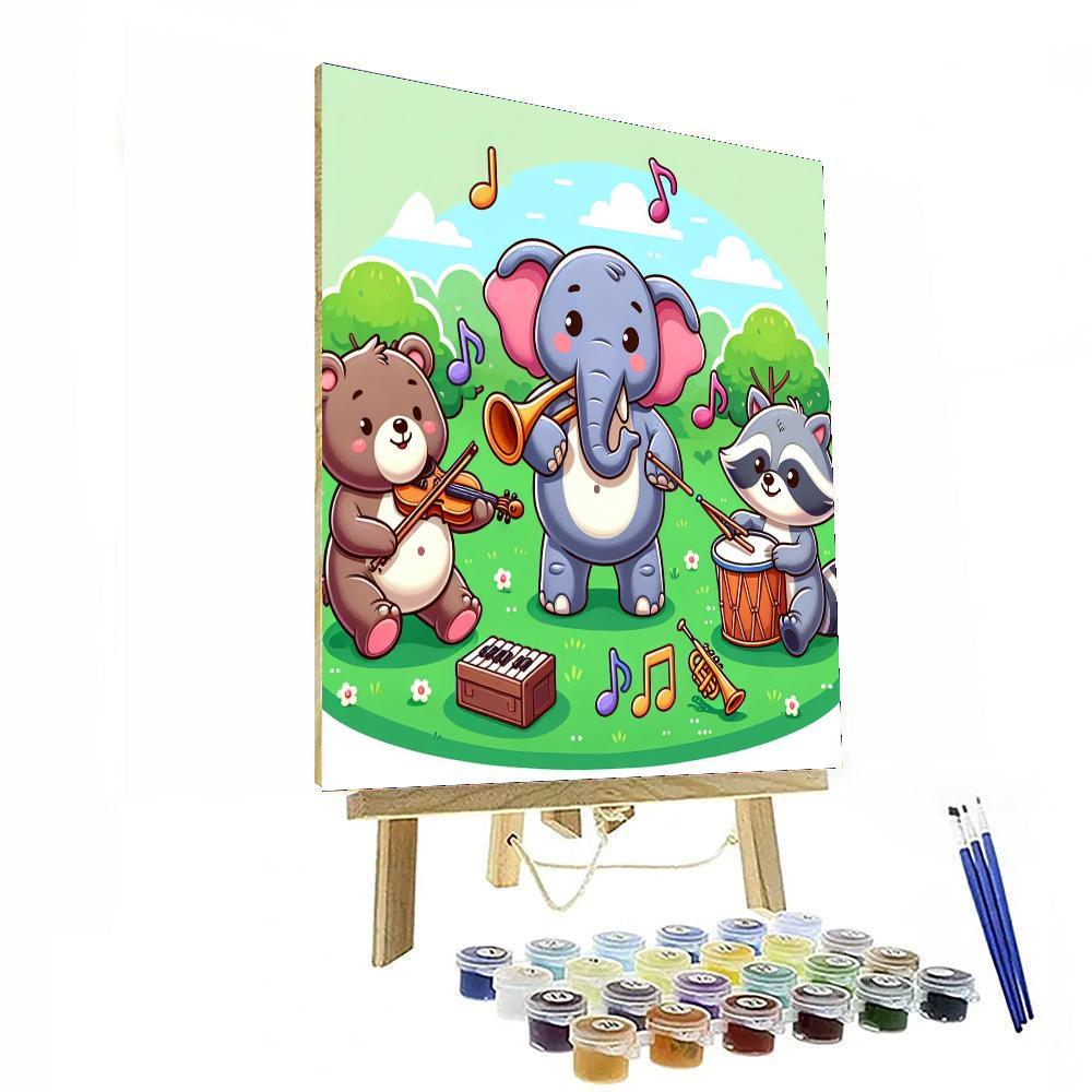Animal Orchestra Paint By Numbers