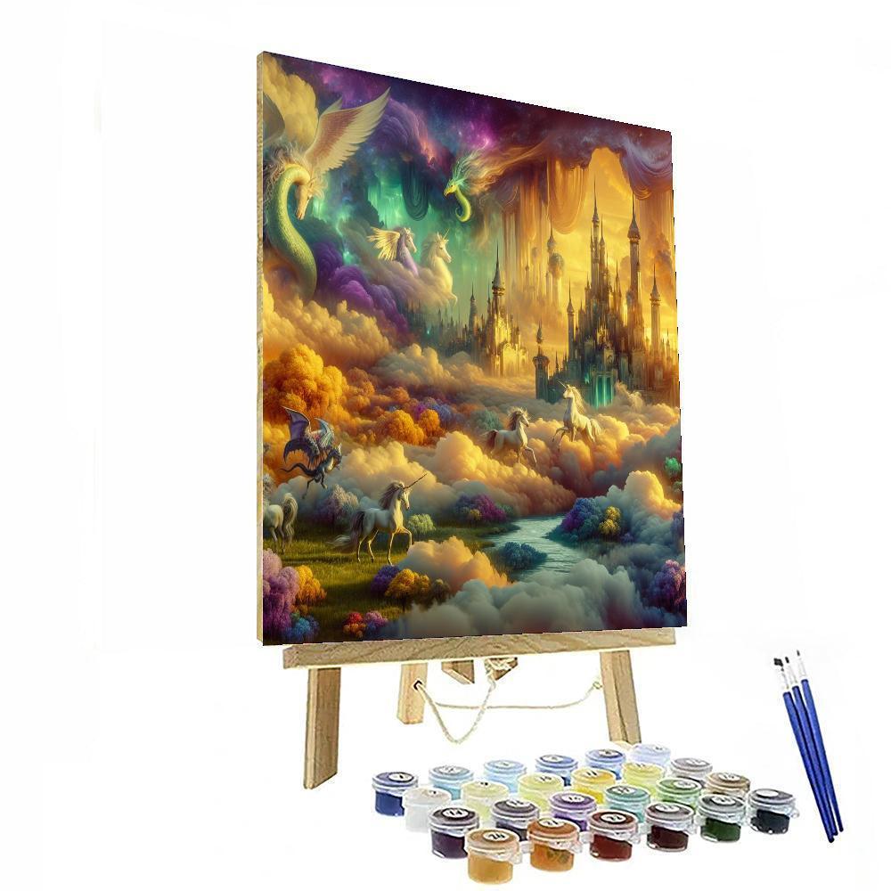 Fantasy Realm Wonders Paint By Numbers Kits