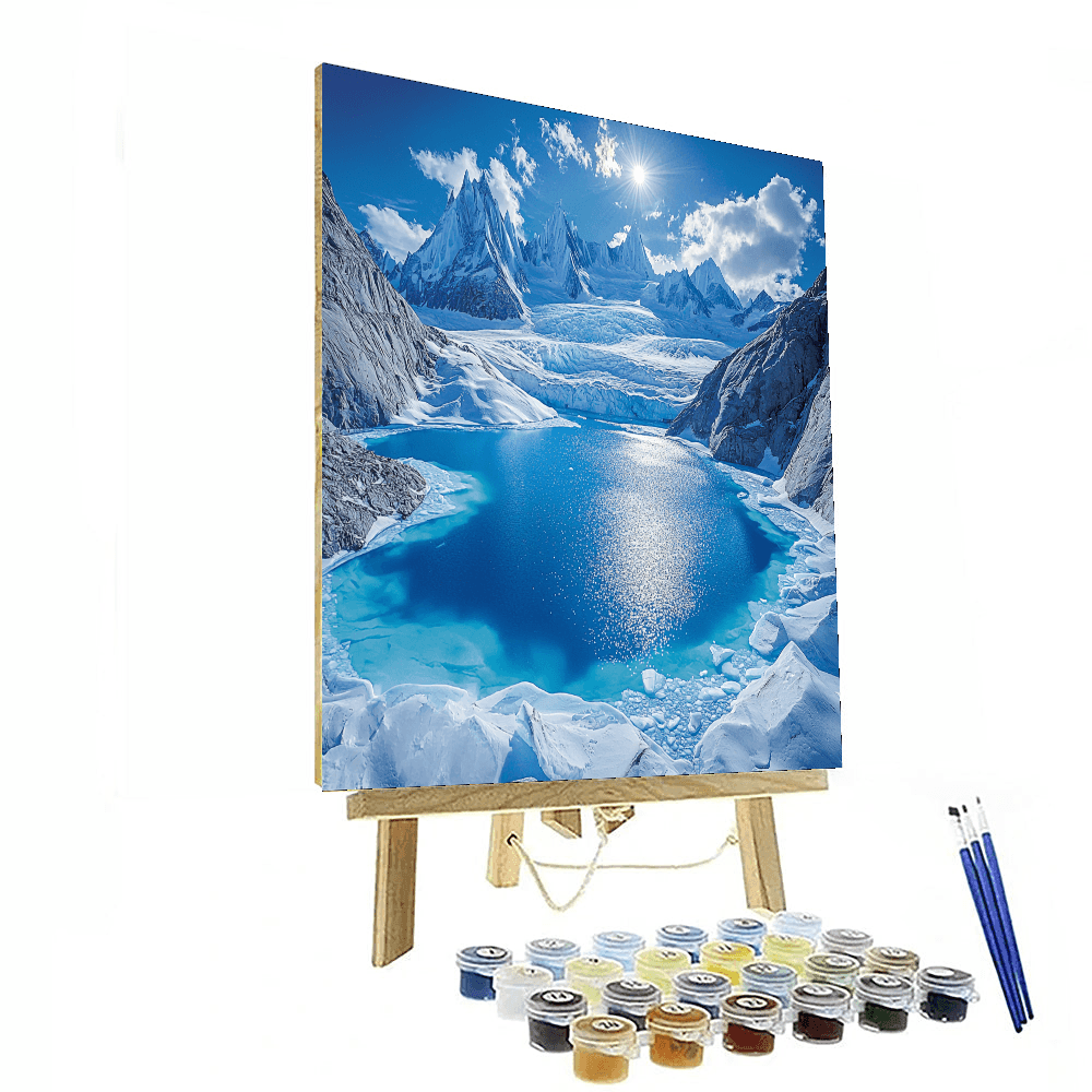Patagonian Ice Fields - Patagonia Painting Number Kit