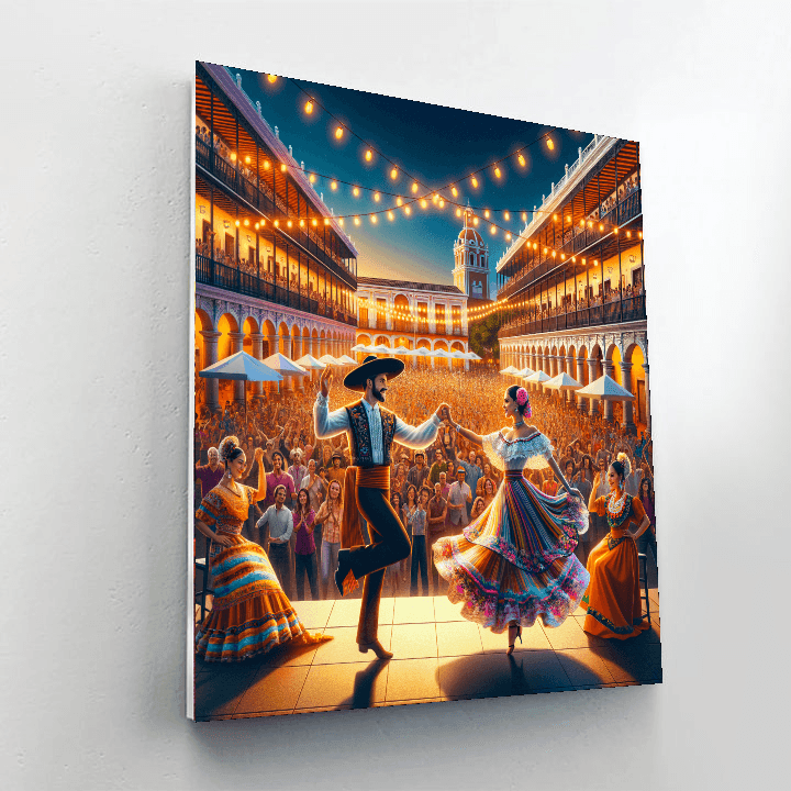 Festival Internacional Cervantino - Mexico Number Painting