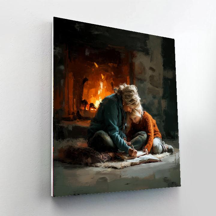 Family Storytime Paint By Color