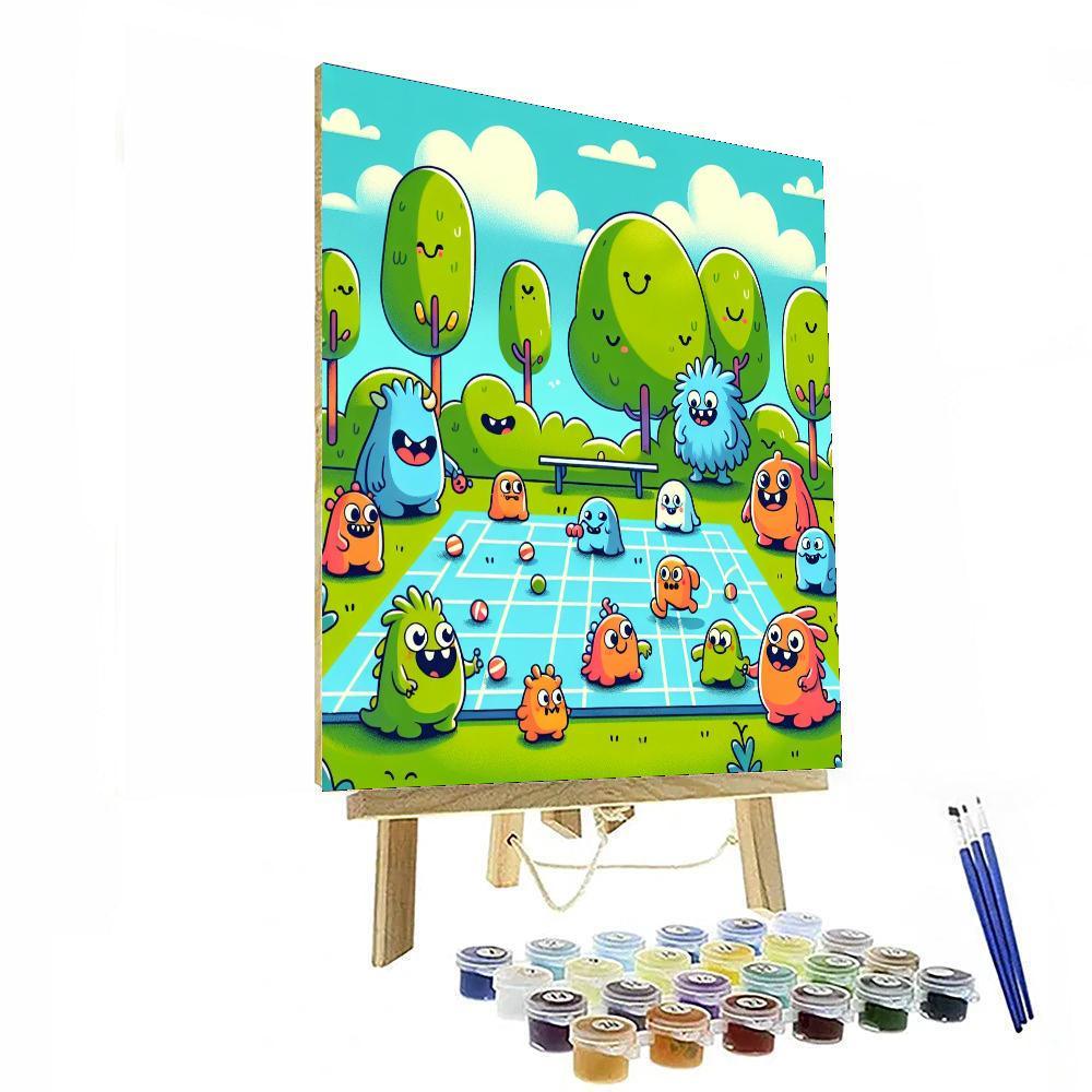 Monster Friendships Paint By Numbers Kits