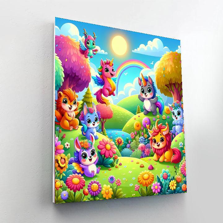 Adventure In The Magical Forest Paint By Number