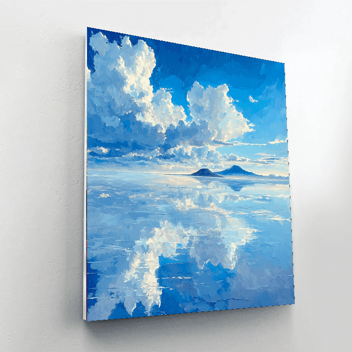 Salar De Uyuni Salt Flats Paint By Numbers Kits