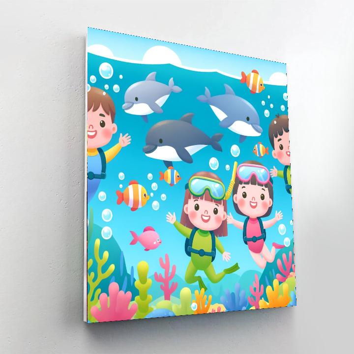 Creative Ocean Explorers Numbered Painting Kits