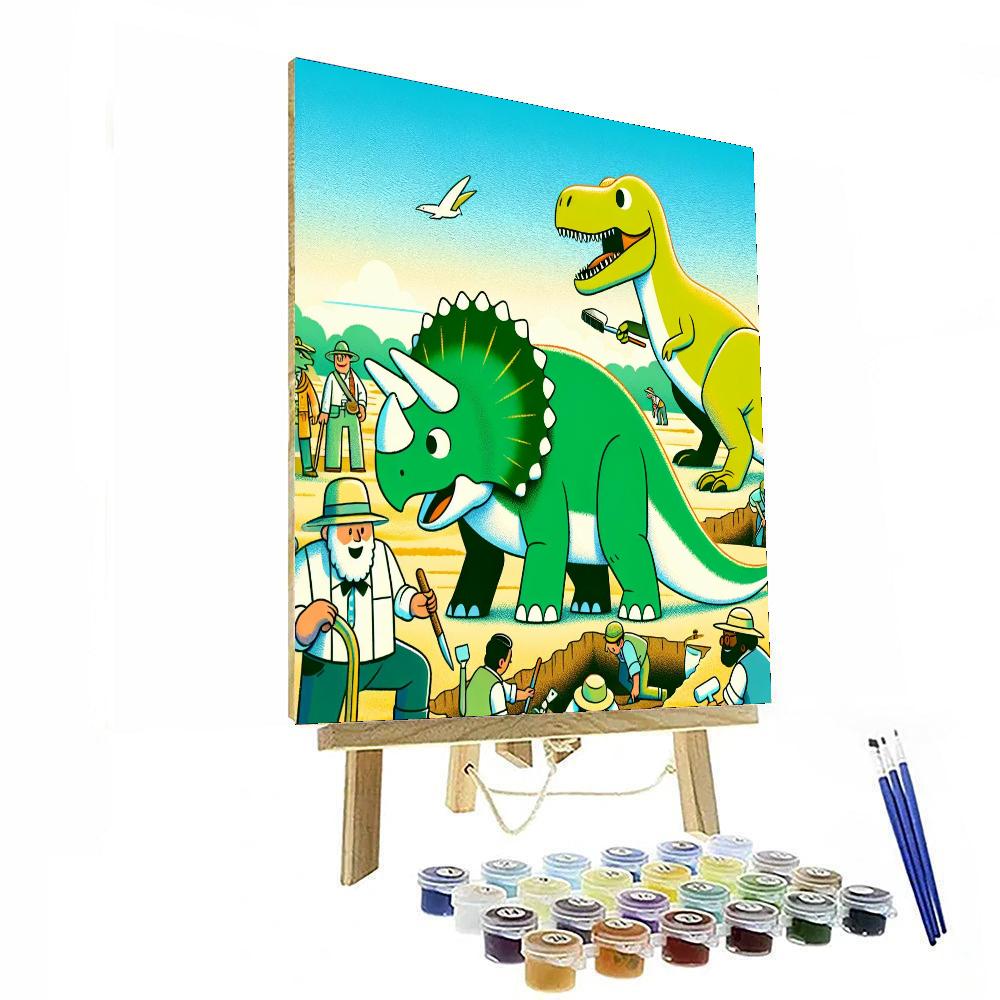 Exciting Excavation Painting Number Kit