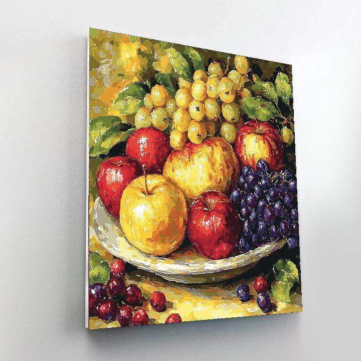 Paul Cézanne Inspired Joyful Fruits  Paint By Number