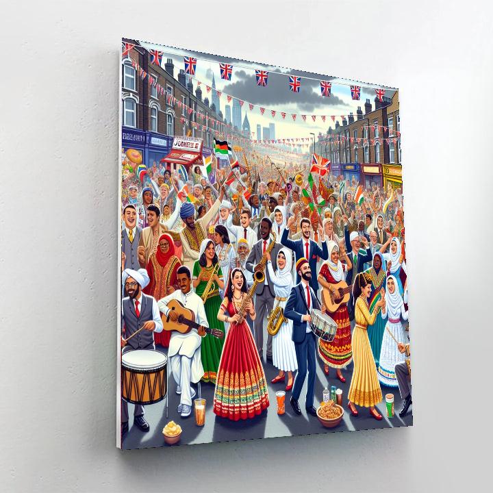 Jubilee Day DIY Paint By Numbers