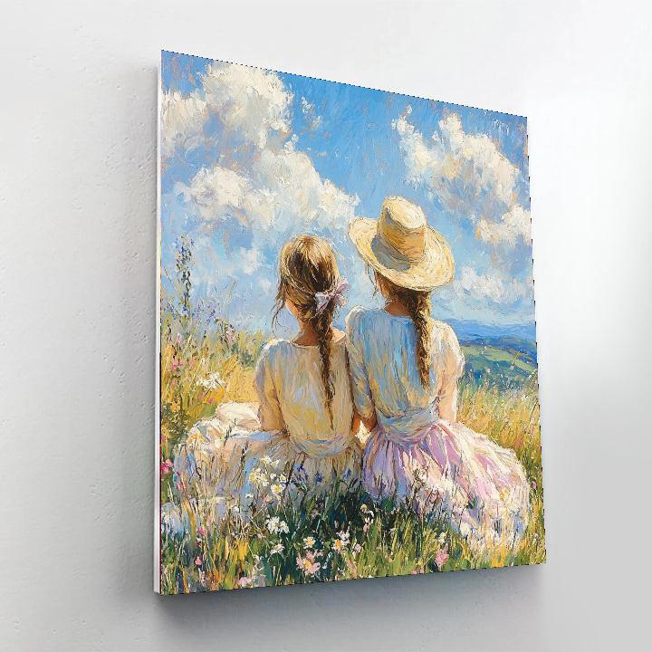 Moments Of Bliss Number Painting