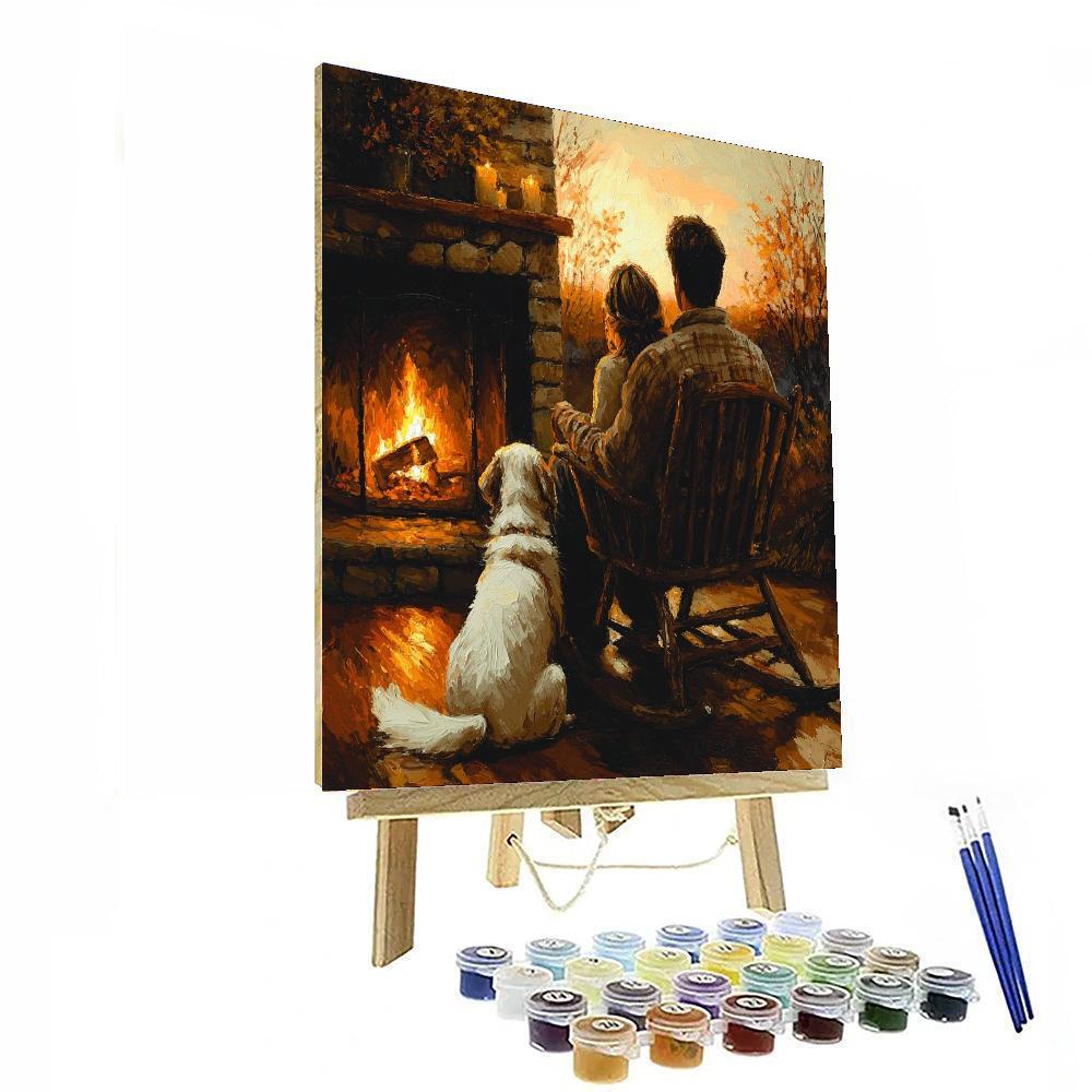 In The Comfort Of Love Number Painting