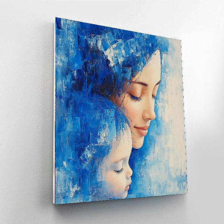 Reflections In A Mother's Eyes Paint By Numbers