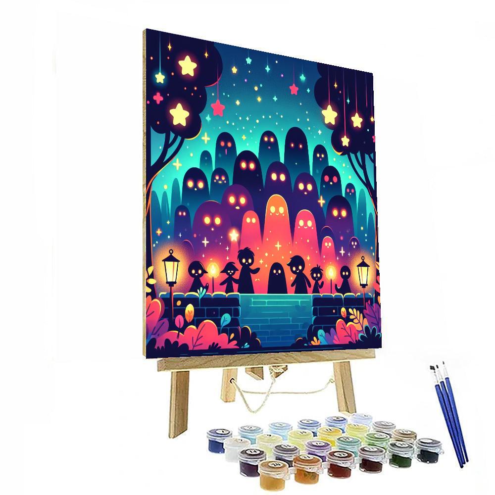 Mystery In The Shadows Painting By Numbers Kit
