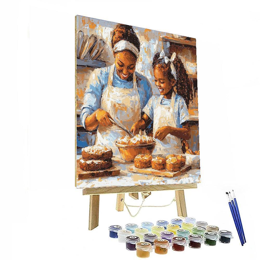 Mom's Secret Recipe Number Painting