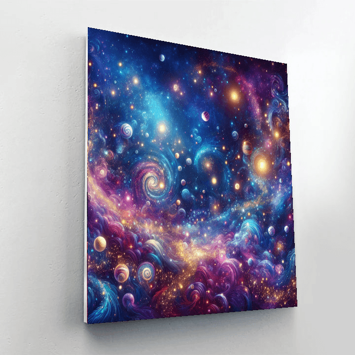 Dreamy Night Sky Adventure Paint By Number