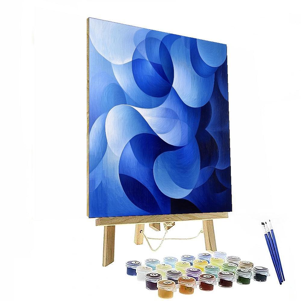 Kazimir Malevich Inspired Temporal Expressions  Numbered Painting Kits