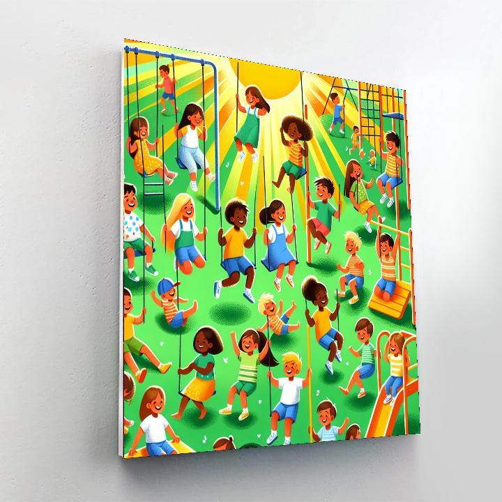 Sunny Playground Fun Paint By Numbers Kits