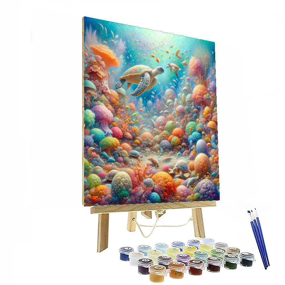 Undersea Daydream Paint By Numbers Kits
