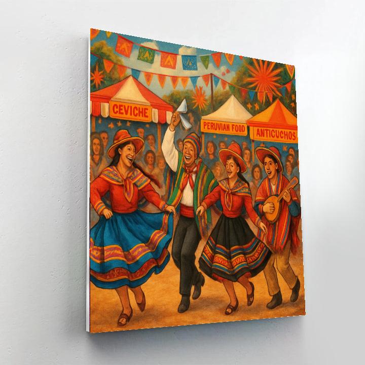Santana Fest - Peru Painting By Numbers Kit