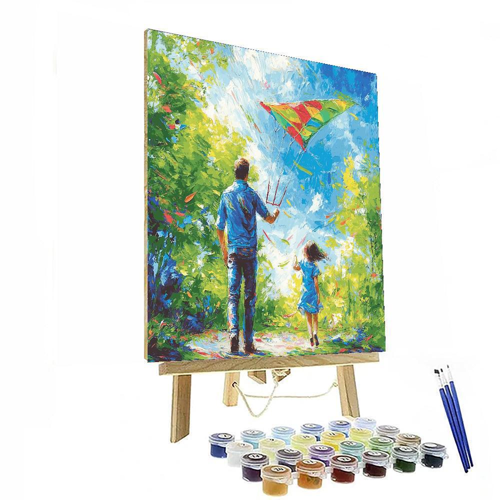 The Joy Of Playing Together Painting By Numbers Kit