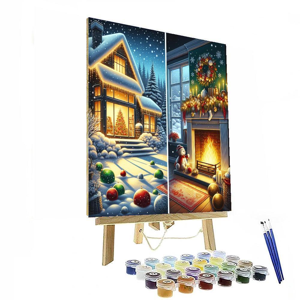 Christmas Eve Magic DIY Paint By Numbers
