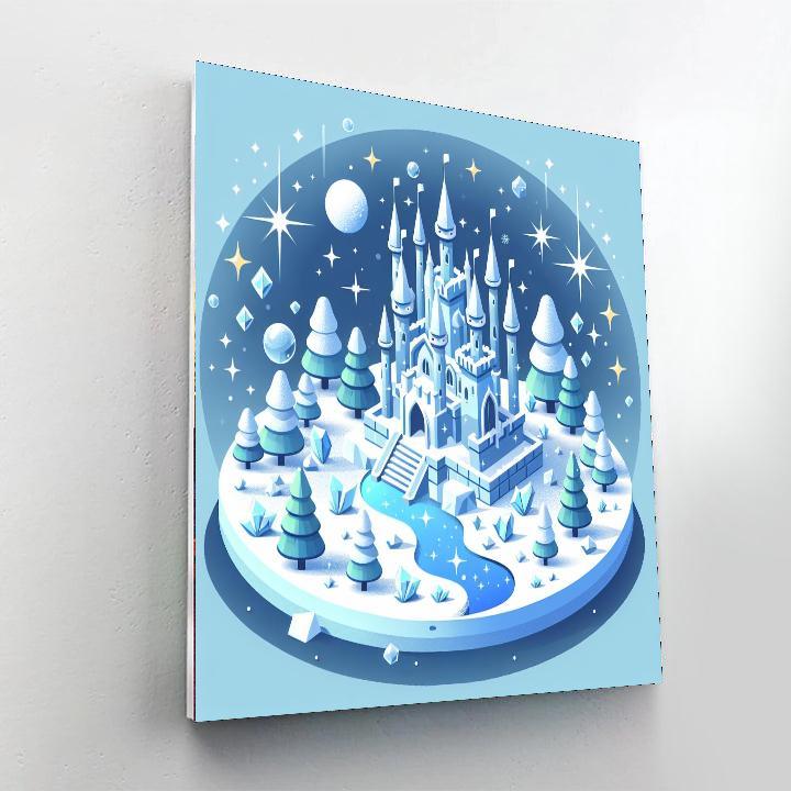 Ice Castle Adventure Paint By Number