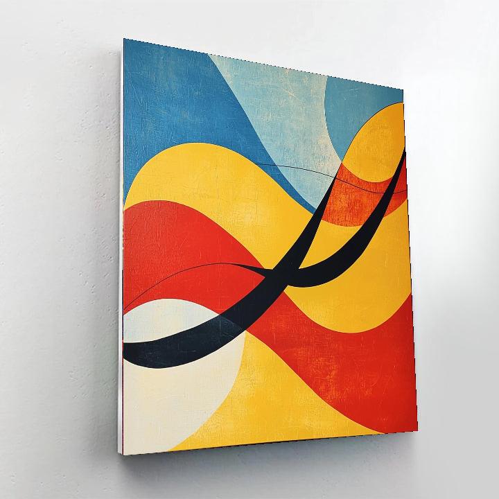 Joan Miró Inspired Abstract Revelations  Paint By Numbers Art