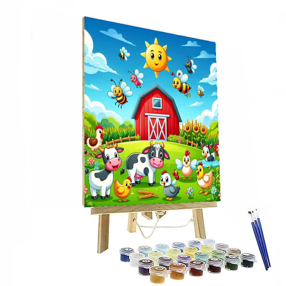 Busy Bee Farm Numbered Painting Kits