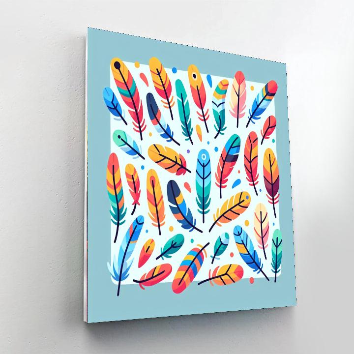 Fantastic Feathers Numbered Painting Kits