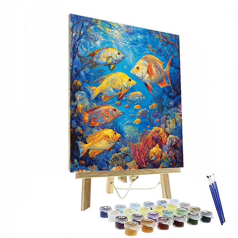 Winslow Homer Inspired Under The Waves  Paint By Numbers Kits