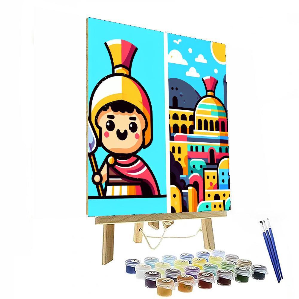 Ancient Roman Adventure Paint By Number