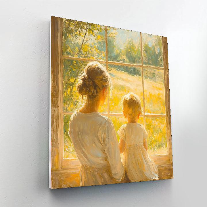 Tender Moments DIY Paint By Numbers