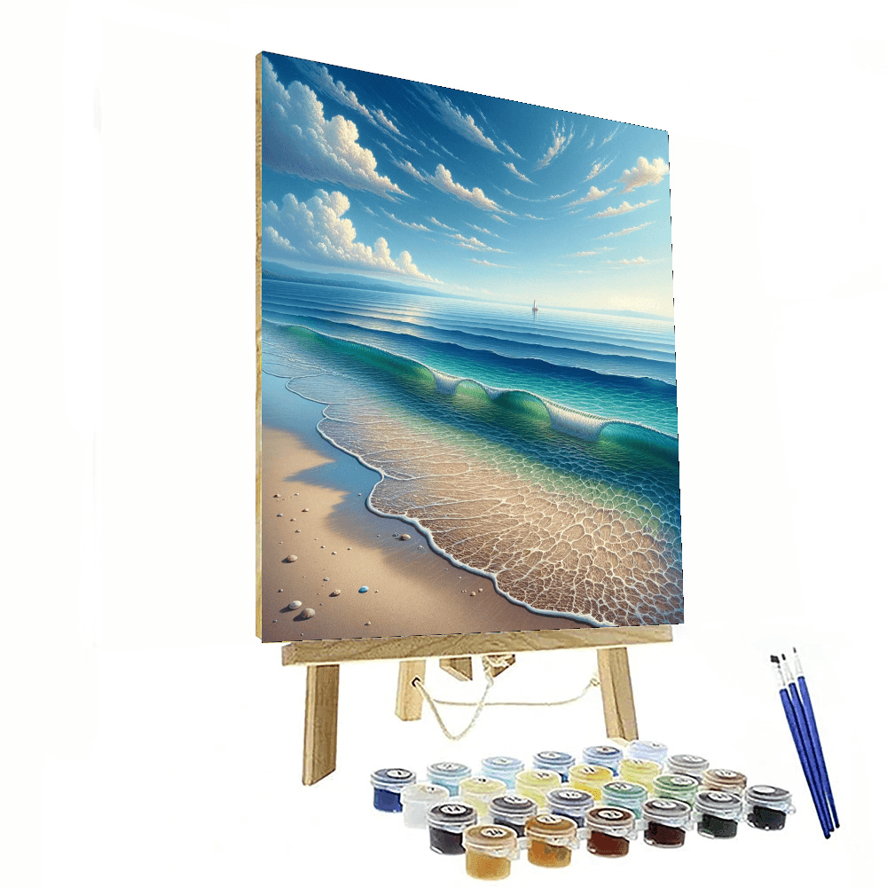Tranquil Seaside Escape - DIY Painting By Numbers Kit