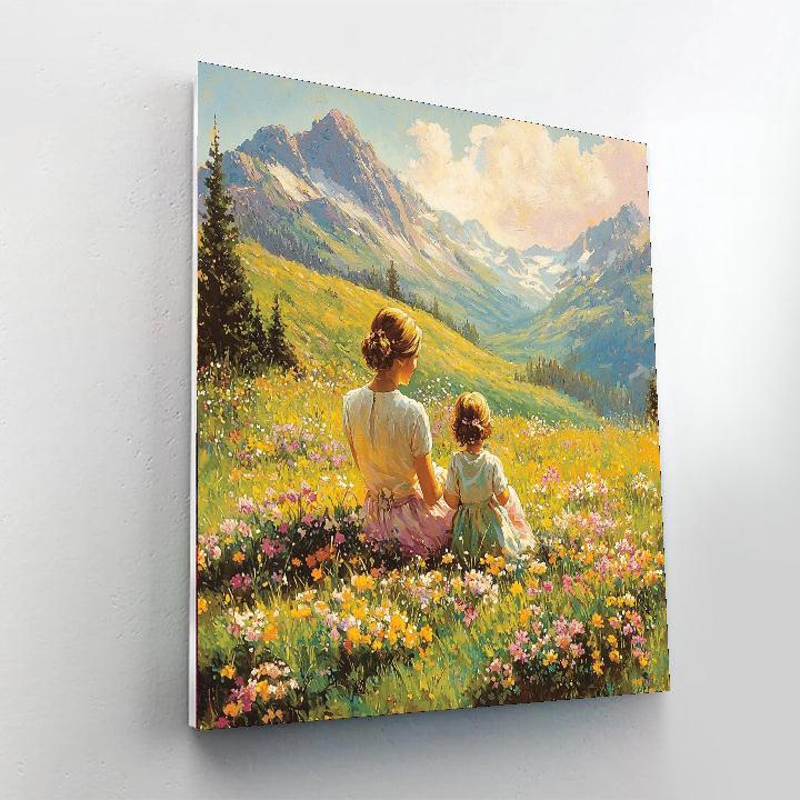 In The Heart Of Nature Number Painting