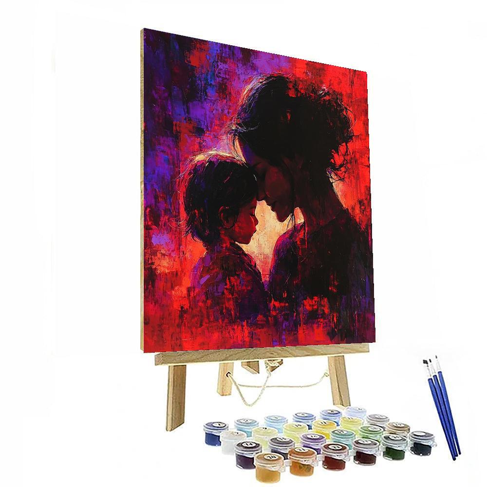 Forever In Mother's Heart Paint By Number