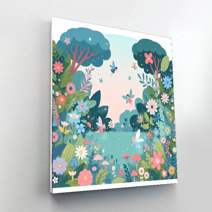 Fairy Garden Hideaway Paint By Number