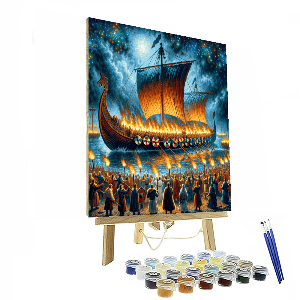 Up Helly Aa - Shetland Islands, Scotland Paint By Number