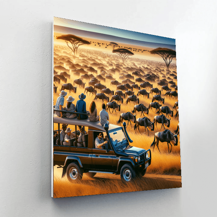 The Great Migration Festival - Tanzania Paint By Color