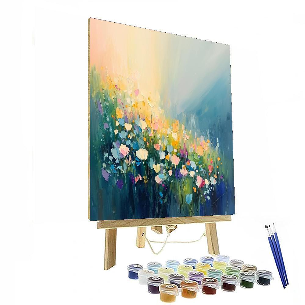 Edgar Degas Inspired Luminescent Meadow Whispers  Paint By Numbers Kits