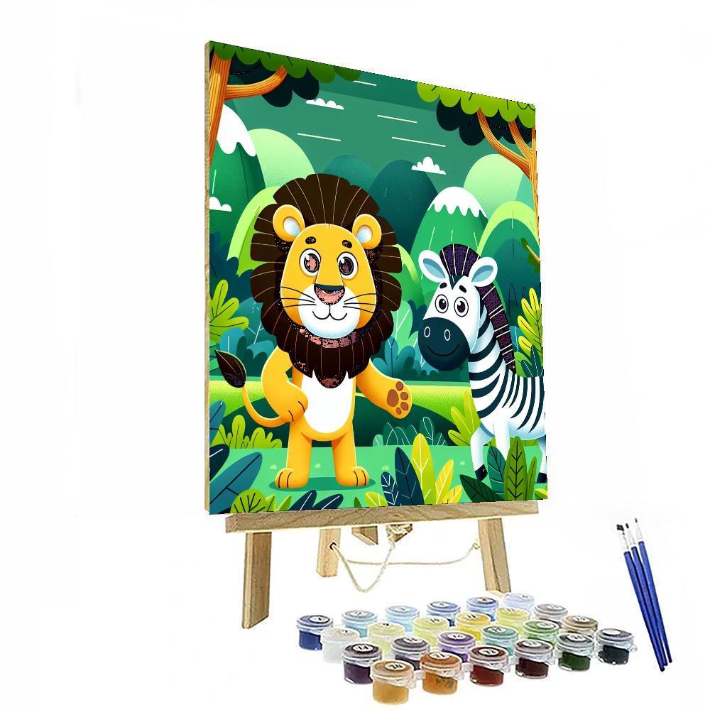 Jungle Explorers Duo Paint By Numbers Kits