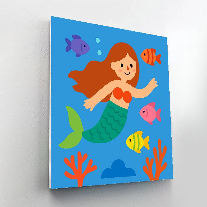 Mermaid Adventure Paint By Color