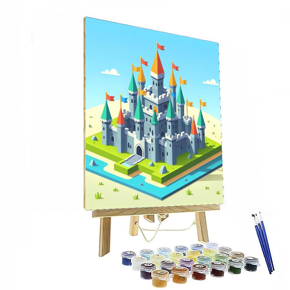 Fantasy Castle Builders Paint By Numbers Kits