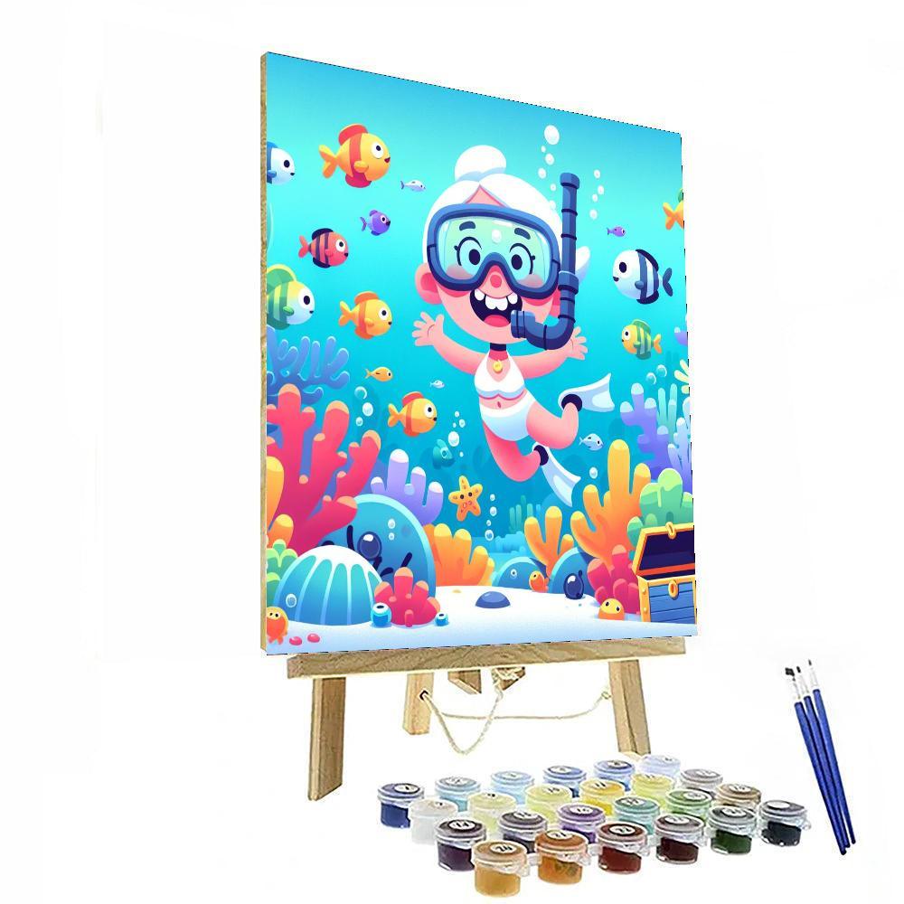 Ocean Treasure Quest Paint By Numbers Kits