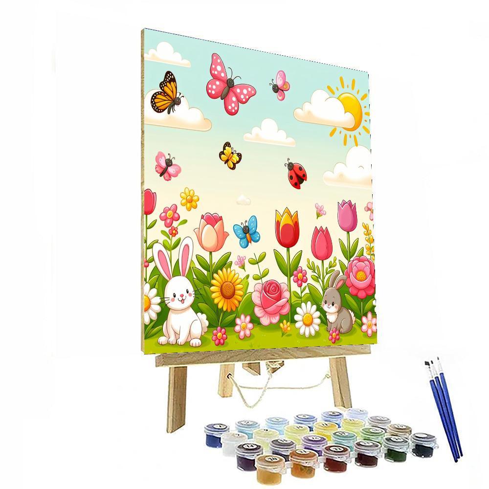 Creative Garden Party Painting By Numbers Kit