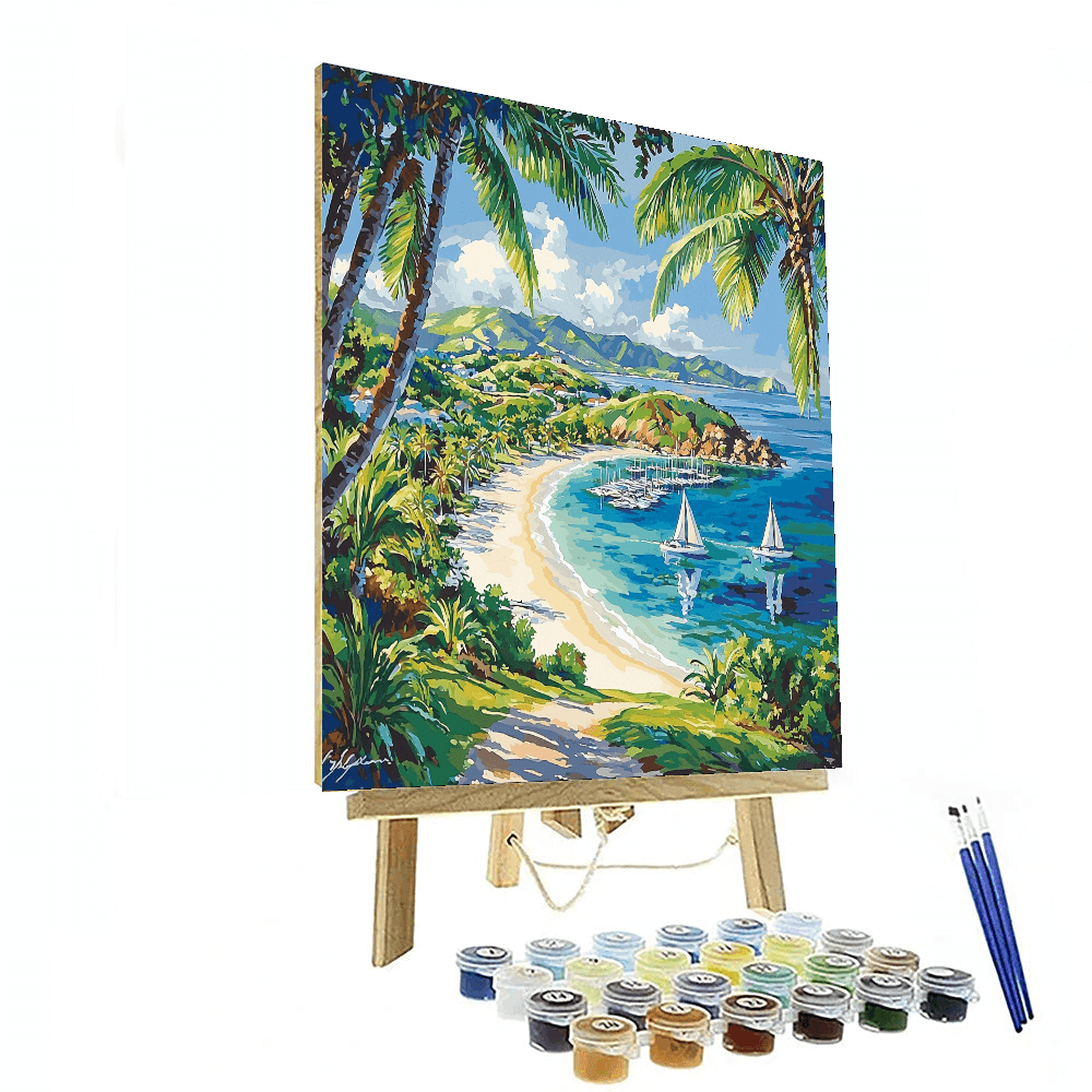 Hamilton Island - Whitsundays Paint By Numbers Art